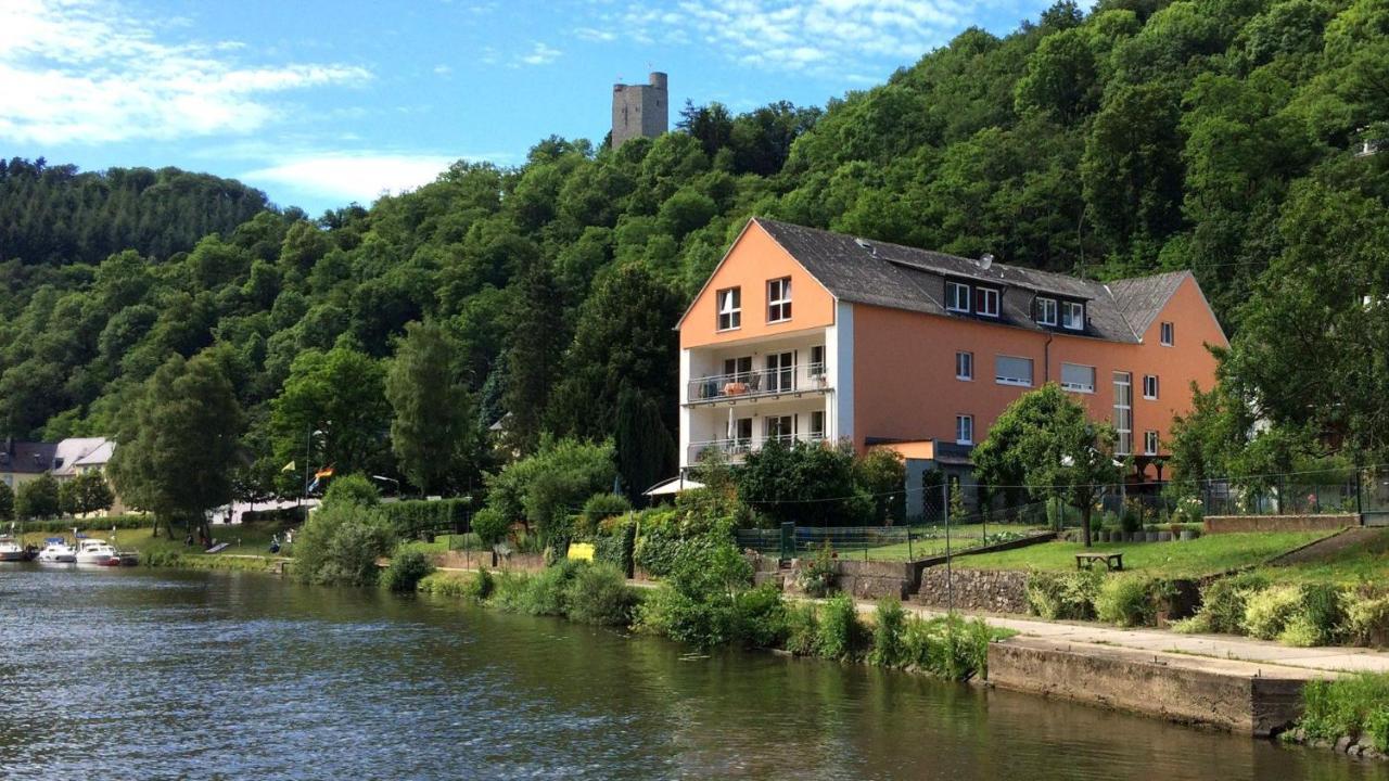 Pension&Seminarhaus Haus am Fluss Laurenburg Exterior foto
